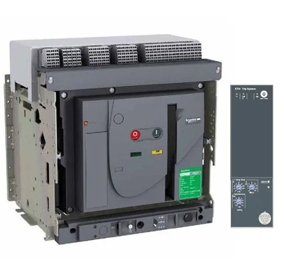 ACB 4P MVS08N4MF2L easypact mvs schneider