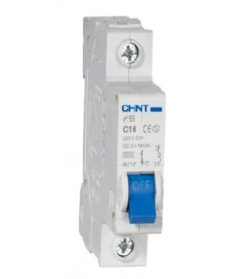 MCB CHINT NXB-63 1P 10,16,20,25 6kA 230V