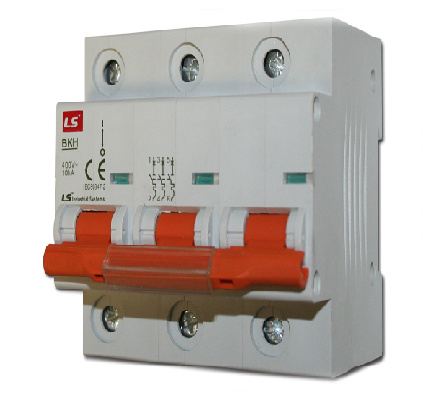 MCB LS BKH 3P 80-100A 10kA 230V