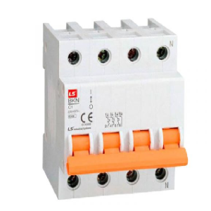 MCB LS BKN 4P 50A-63A 6kA 230V