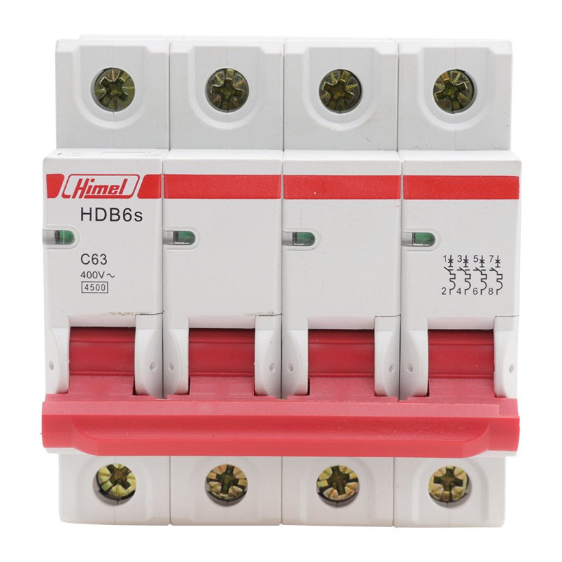 Mcb Himel HDB2H4C80 4P 80A 10kA