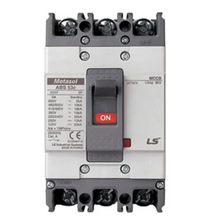 Mccb LS ABS803c 500-630A 75kA