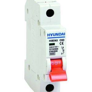 Mcb HyunDai HiBD63h (1P) 6-63A 10kA