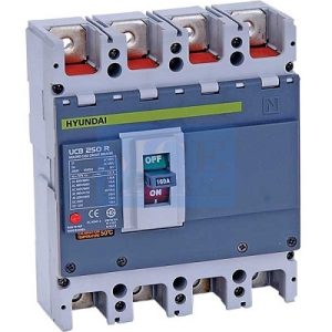 Mccb HyunDai HGM800S-F 4P 700-800A 65kA