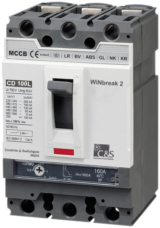 Mccb Cs CSC6S3 3P 700-800A 65kA