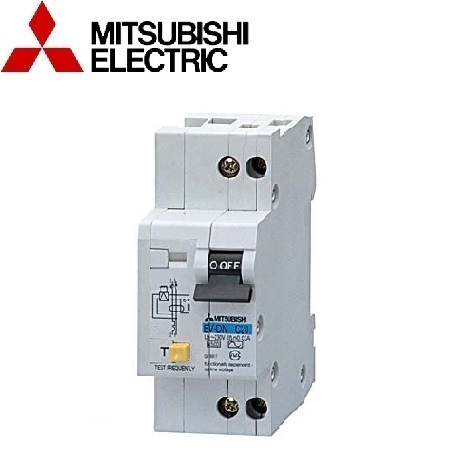 Rcbo Mitsubishi BV-DN 1PN 32A 4,5kA,300mA