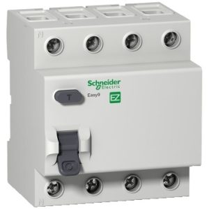 Rccb EZ9R64463 4P 400V schneider