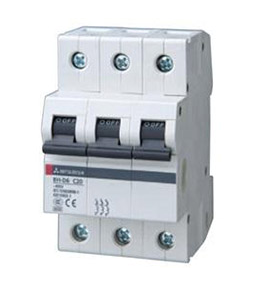Mcb Mitsubishi BH-D6 3P 50A 6KA