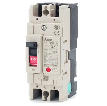 Mccb Mitsubishi NF63-HV 2P (10,16,20,25,32,40,50)A, (63A Order) 25KA