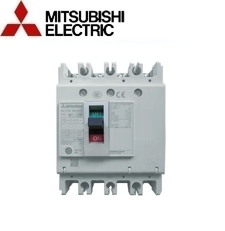 Mccb Mitsubishi NF63-SV 4P (3,4,6,10,16,20, 25,32,40,50, 63)A 7.5KA