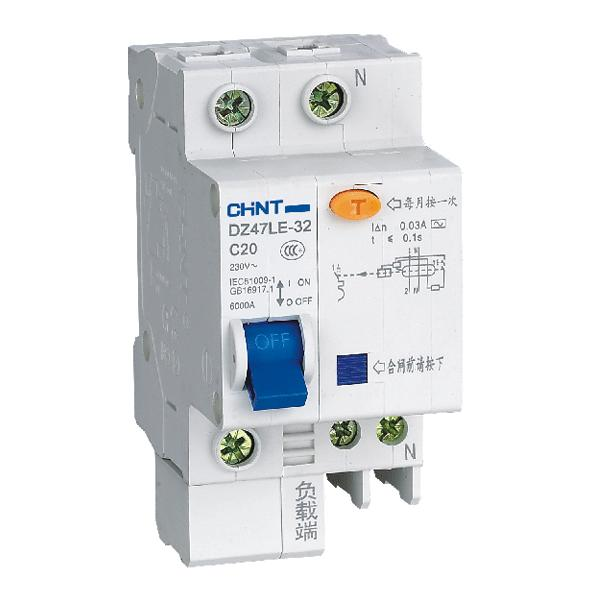 Rcbo CHINT DZ47LE 1P+N 50,60A 30mA