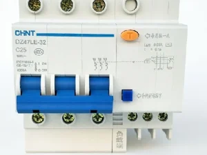 Rcbo CHINT DZ47LE 3P 40A 30mA