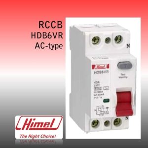 Rccb Himel HDB6VR280YC 2P 80A 100mA