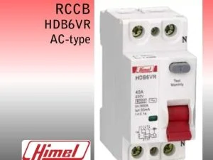 Rccb Himel HDB6VR280SC 2P 80A 30mA